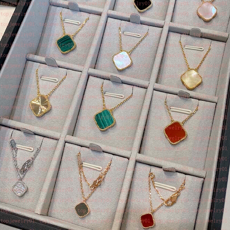 Classic Fashion Pendant Necklaces for women Elegant 4/Four Leaf Clover locket Necklace Highly Quality Choker chains Designer Jewelry 18K Plated gold girls Gift
Classic Fashion Pendant Necklaces for women Elegant 4/Four Leaf Clover locket Necklace Highly Quality Choker chains Designer Jewelry 18K Plated gold girls Gift