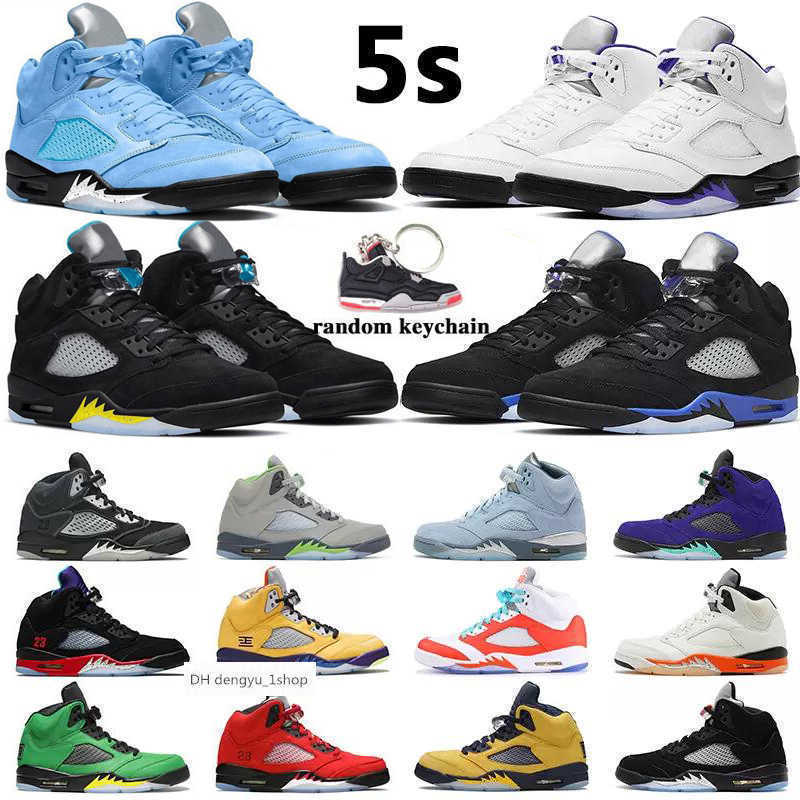 Men Jumpman 5 Basketball Shoes 5s UNC Raging Red Blue Bird Racer Blue Metallic Green Bean Anthracite Alternate Bel Sp jorden JO OG air shoe, (16)
Men Jumpman 5 Basketball Shoes 5s UNC Raging Red Blue Bird Racer Blue Metallic Green Bean Anthracite Alternate Bel Sp jorden JO OG air shoe, (16)