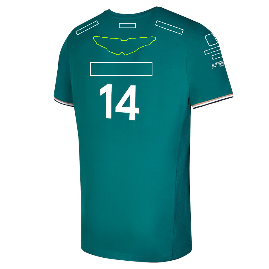 F1 Formula One short sleeve T-shirt car team 2024 new product racing clothes casual round neck Tee can be customized plus size free shipping