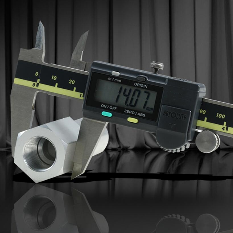 Vernier Calipers Mitutoyo CNC Caliper Absolute 500-197-20 Digital Stainless Steel Inch/Metric 8" 0-200mm Range -0.001" Accuracy 0.0005"