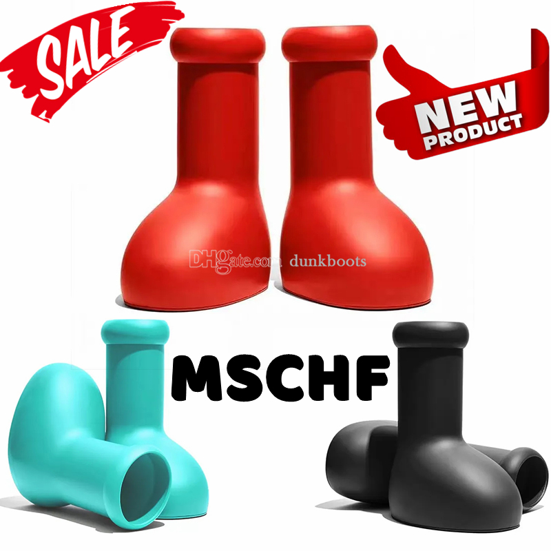 MSCHF Boots Astro Boy Men Women Rain Designers Big Red Boot Thick Bottom Booties Rubber Platform Bootie Fashion Size 35-48
MSCHF Boots Astro Boy Men Women Rain Designers Big Red Boot Thick Bottom Booties Rubber Platform Bootie Fashion Size 35-48