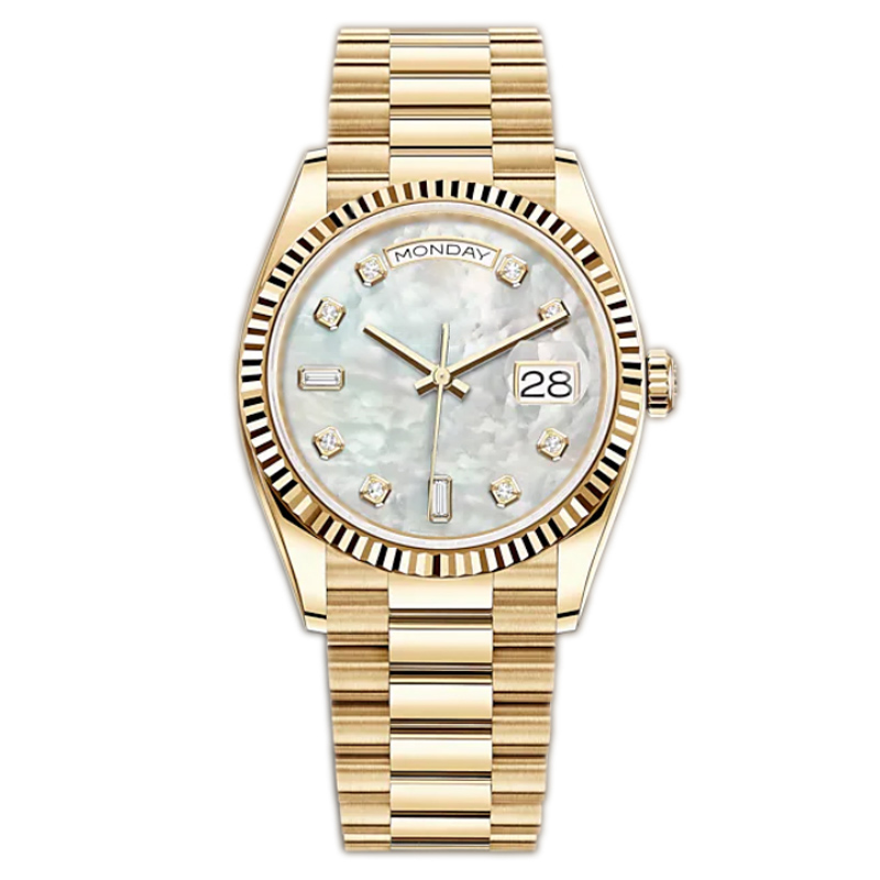 Men's Automatic Movement Watches 41mm Calendar/Date Diamond womens watch Luminous waterproof wristwatches Luxury wristwatch, Tool
Men's Automatic Movement Watches 41mm Calendar/Date Diamond womens watch Luminous waterproof wristwatches Luxury wristwatch, Tool