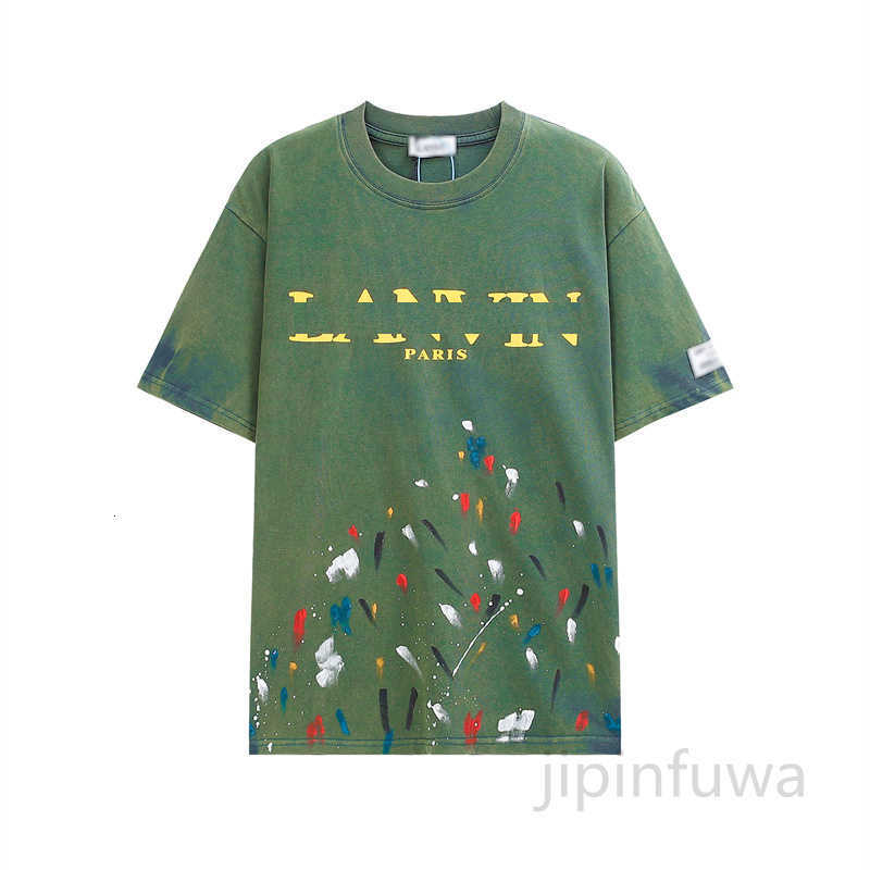 New Mens Women Luxury Graffiti Designers 2023 Spring Summer Fashion lanvins Letter Printed Short Sleeve Casual Sports Sweats womens mens T-shirts, Green
New Mens Women Luxury Graffiti Designers 2023 Spring Summer Fashion lanvins Letter Printed Short Sleeve Casual Sports Sweats womens mens T-shirts, Green