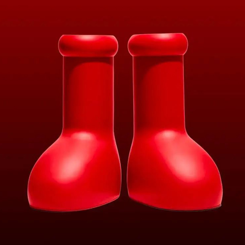 Astro Boy Big Red Boots Mschf Boot Round Heads Booties 2023 Thick Bottom Rainboot Flat rubber Rainboots men women waterproof fashion shoes platform knee Bootie, 01
Astro Boy Big Red Boots Mschf Boot Round Heads Booties 2023 Thick Bottom Rainboot Flat rubber Rainboots men women waterproof fashion shoes platform knee Bootie, 01