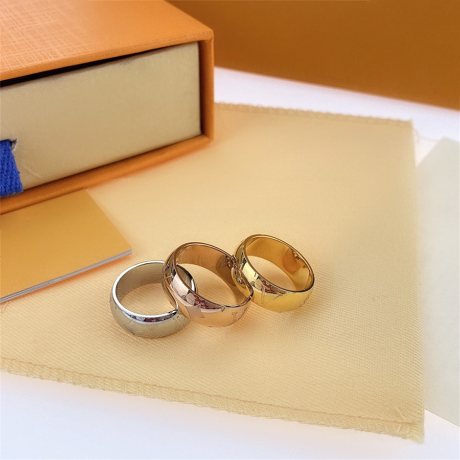 Fashion Band Rings Classic Ring Exquisite Celtic Jewelry for Woman Man Designer Temperament 6 Optional