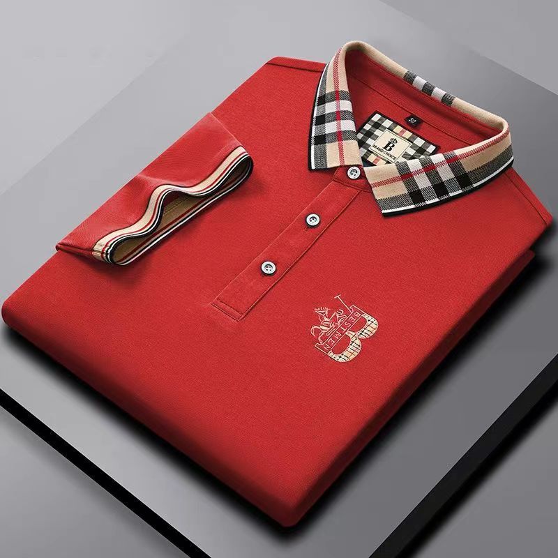 cotton High end sleeved embroidered short polo shirt men s T shirt Korean fashion clothing summer luxury top Asian size M L XL XXL XXXL 4OCC, White
cotton High end sleeved embroidered short polo shirt men s T shirt Korean fashion clothing summer luxury top Asian size M L XL XXL XXXL 4OCC, White