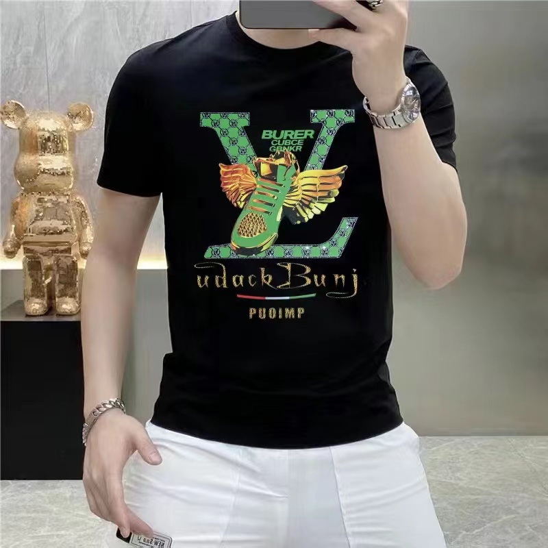 Summer Casual Mens Designer Rhinestone Coach T Shirts Short-sleeved Slim Fit Crew Neck Tops Tee Mercerized Cotton cccc10, 10
Summer Casual Mens Designer Rhinestone Coach T Shirts Short-sleeved Slim Fit Crew Neck Tops Tee Mercerized Cotton cccc10, 10