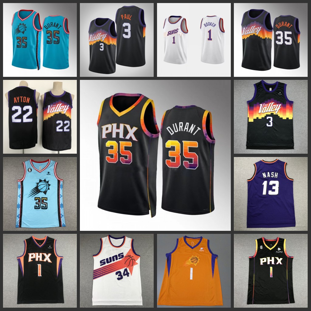 Basketball Jerseys Kevin Durant 35 1 3 Devin Booker Chris PaulDeAndre Ayton Jerseys Phoenixs Jersey Steve 13 Nash Jersey Charles Hot pressing style, Blank jersey
Basketball Jerseys Kevin Durant 35 1 3 Devin Booker Chris PaulDeAndre Ayton Jerseys Phoenixs Jersey Steve 13 Nash Jersey Charles Hot pressing style, Blank jersey