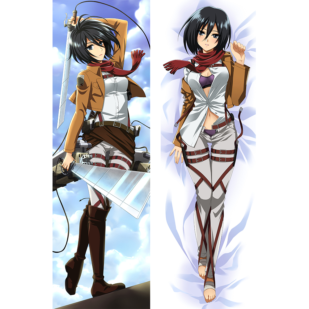 Anime Bedding Shingeki no Kyojin Christa Lenz Mikasa Ackerman Levi Sasha Blouse pillow cover Advancing Giants Attack on Titan body Pillowcase, 26
Anime Bedding Shingeki no Kyojin Christa Lenz Mikasa Ackerman Levi Sasha Blouse pillow cover Advancing Giants Attack on Titan body Pillowcase, 26