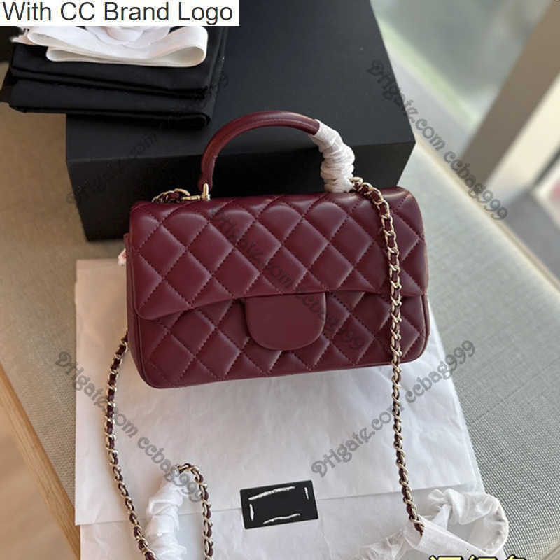 CC Brand Shoulder Bags Burgundy Handle Designer Flap Bags Quilted Genuine Leather Diamond Classic Wallets Handbags Gold Hardware with Chain Portable Shoulder Sa
CC Brand Shoulder Bags Burgundy Handle Designer Flap Bags Quilted Genuine Leather Diamond Classic Wallets Handbags Gold Hardware with Chain Portable Shoulder Sa
