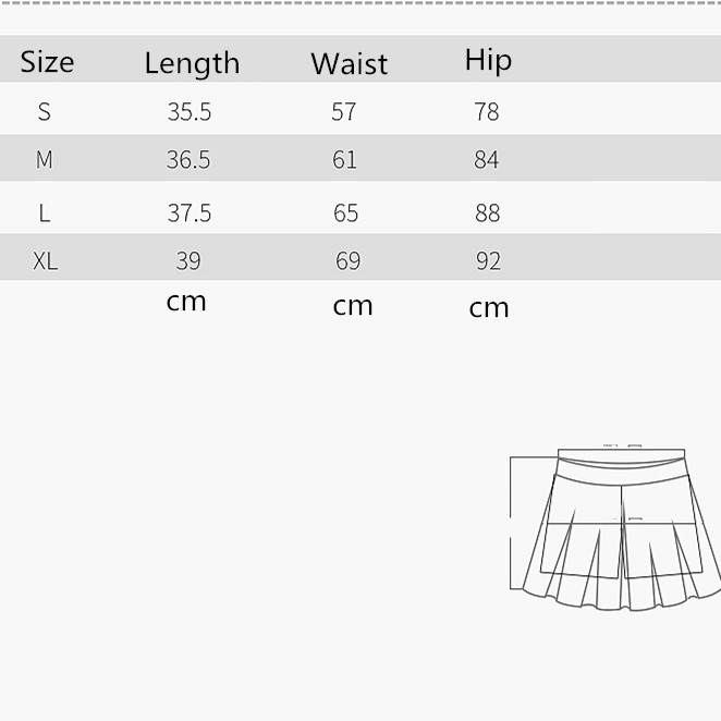 Women Sport Yoga Skirts Tennis Shorts Solid Color Pleated Golf Skirt Anti Exposure Fitness Short Skirt 6 Colors
