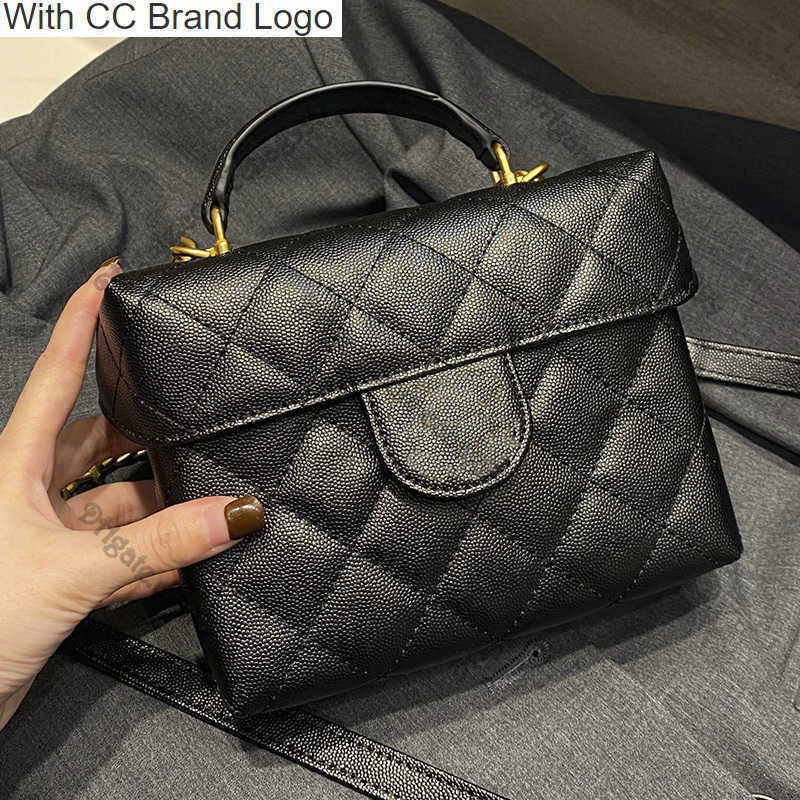 CC Brand Cosmetic Bags & Cases Top Handle Calfskin Caviar Black Cosmetic Bags Box Flap Quilted Vanity Cases Designer Handbags With Wallet Chain Tote Crossbody S
CC Brand Cosmetic Bags & Cases Top Handle Calfskin Caviar Black Cosmetic Bags Box Flap Quilted Vanity Cases Designer Handbags With Wallet Chain Tote Crossbody S