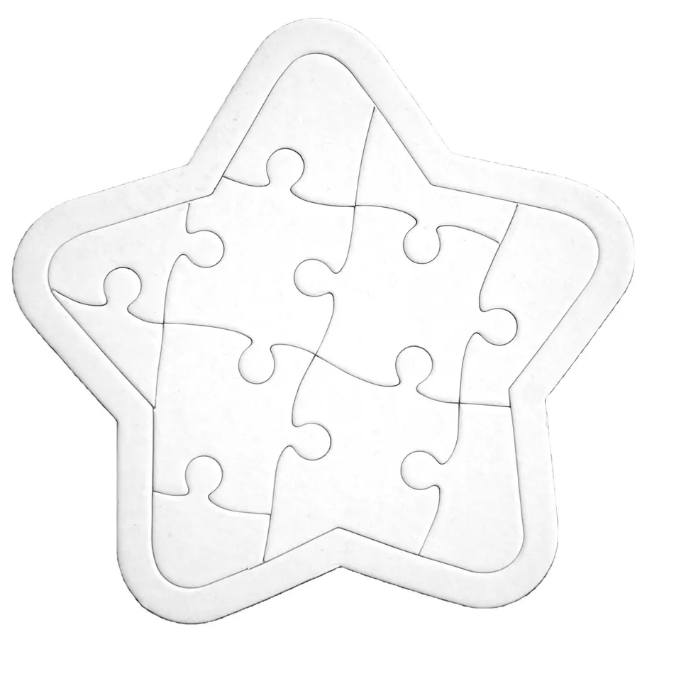 Sublimation Blanks Jigsaw Puzzles for Toddlers for Kids Ages 2 3 4 5 Preschool Educational Paper cardboard Puzzles Learning Travel Toys for Boys and G