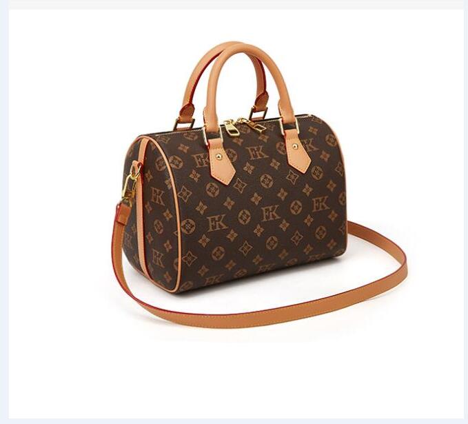 fashion Women Mini version Bags Designers Shoulder Bag Handbags CrossBody Fashion Leather High Quality Totes Vintage Printed 30cm yht