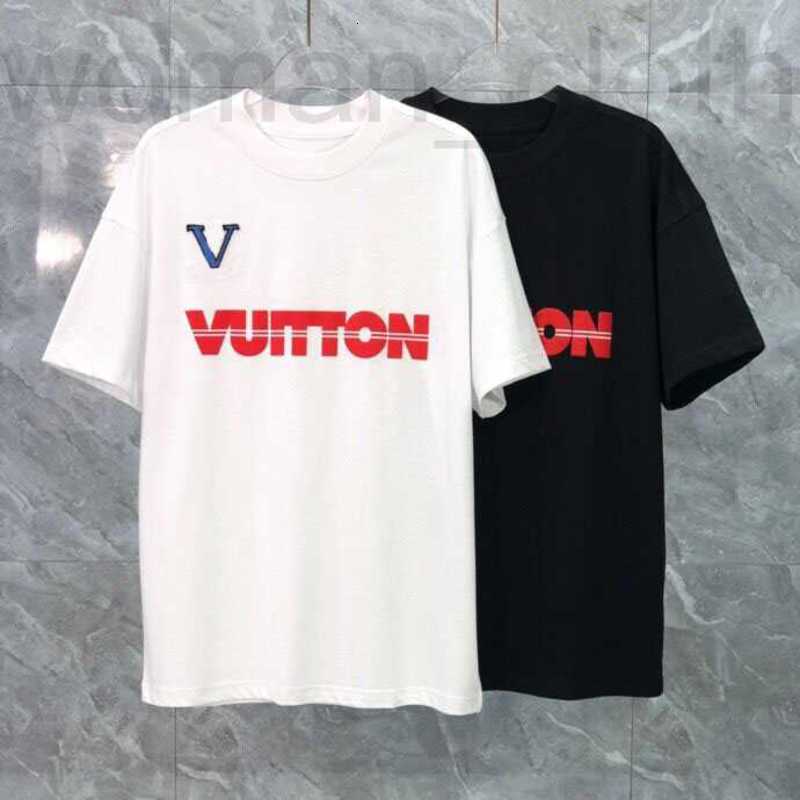 designer early spring new high-grade cotton printed T-shirt round neck stitching pullover short sleeves 13VX, White
designer early spring new high-grade cotton printed T-shirt round neck stitching pullover short sleeves 13VX, White