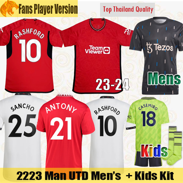 23 24 ANTONY Soccer Jerseys RASHFORD 2023 2024 Fans Player SANCHO B. FERNANDES MancHEstErS MAN CASEMIRO UTD Football Shirt Camiseta Mens Jersey Kids Kit, Fans 2223 away
23 24 ANTONY Soccer Jerseys RASHFORD 2023 2024 Fans Player SANCHO B. FERNANDES MancHEstErS MAN CASEMIRO UTD Football Shirt Camiseta Mens Jersey Kids Kit, Fans 2223 away