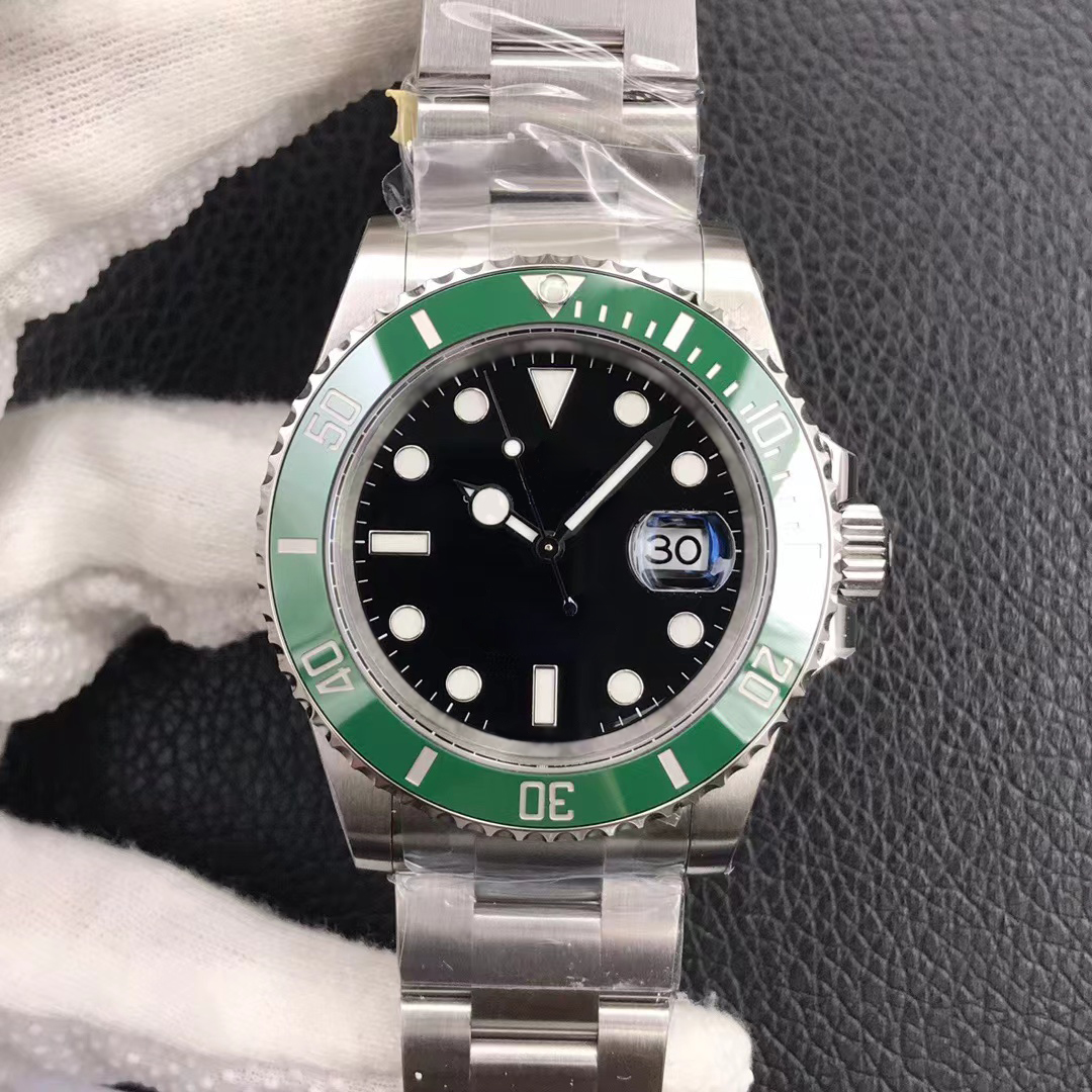Mens watch Classic designer watches high quality Submariner wristwatches movement watches Ceramic Stainless steel sapphire Business wristwatch AAA Gift