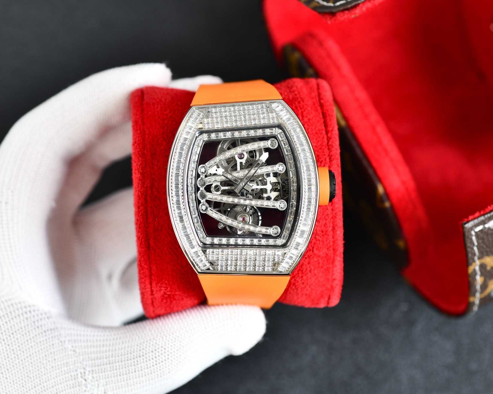 Sports Movement tourbillon RM059-01 Watch Rm59 SUPERCLONE Mechanical Carbon Active Fiber Case Sapphire Mirror 51.10x 43.10 x 15.20 Sports watches Yohan Blake I8AI, As shown
Sports Movement tourbillon RM059-01 Watch Rm59 SUPERCLONE Mechanical Carbon Active Fiber Case Sapphire Mirror 51.10x 43.10 x 15.20 Sports watches Yohan Blake I8AI, As shown