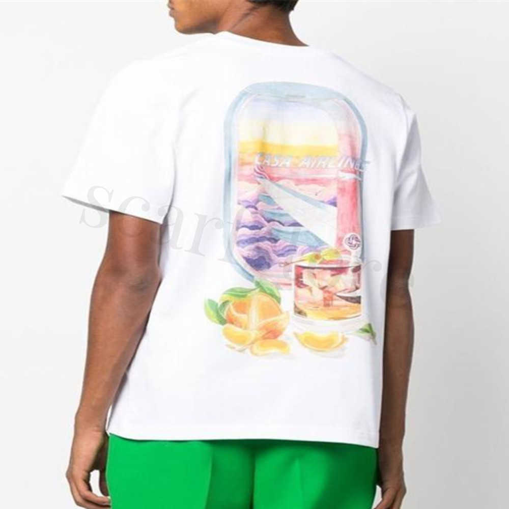 Men' T-Shirts Famous Mens High Qualities Casablanc T Shirt Letter Print Round Neck Short Sleeve Black White Fashion Men Women Tees T230225
Men' T-Shirts Famous Mens High Qualities Casablanc T Shirt Letter Print Round Neck Short Sleeve Black White Fashion Men Women Tees T230225