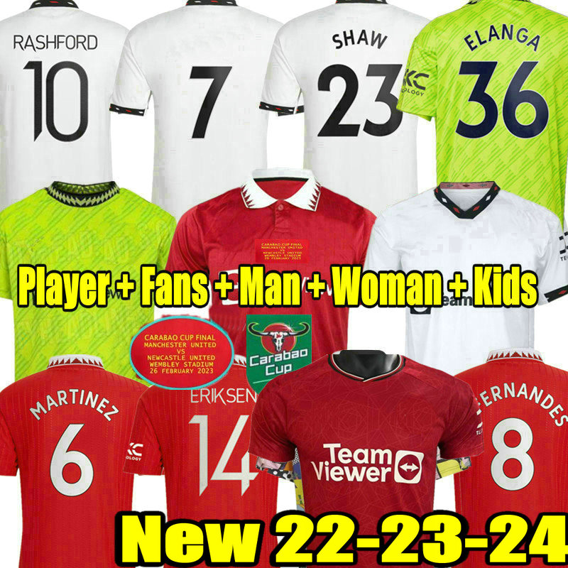 Carabao Final CASEMIRO soccer jerseys 22 23 24 SANCHO ERIKSEN FERNANDES Fans Player MAN uTd RASHFORD football shirt 2023 2024 men kids kit MARTINEZ ANTONY Garnacho, Kids home
Carabao Final CASEMIRO soccer jerseys 22 23 24 SANCHO ERIKSEN FERNANDES Fans Player MAN uTd RASHFORD football shirt 2023 2024 men kids kit MARTINEZ ANTONY Garnacho, Kids home