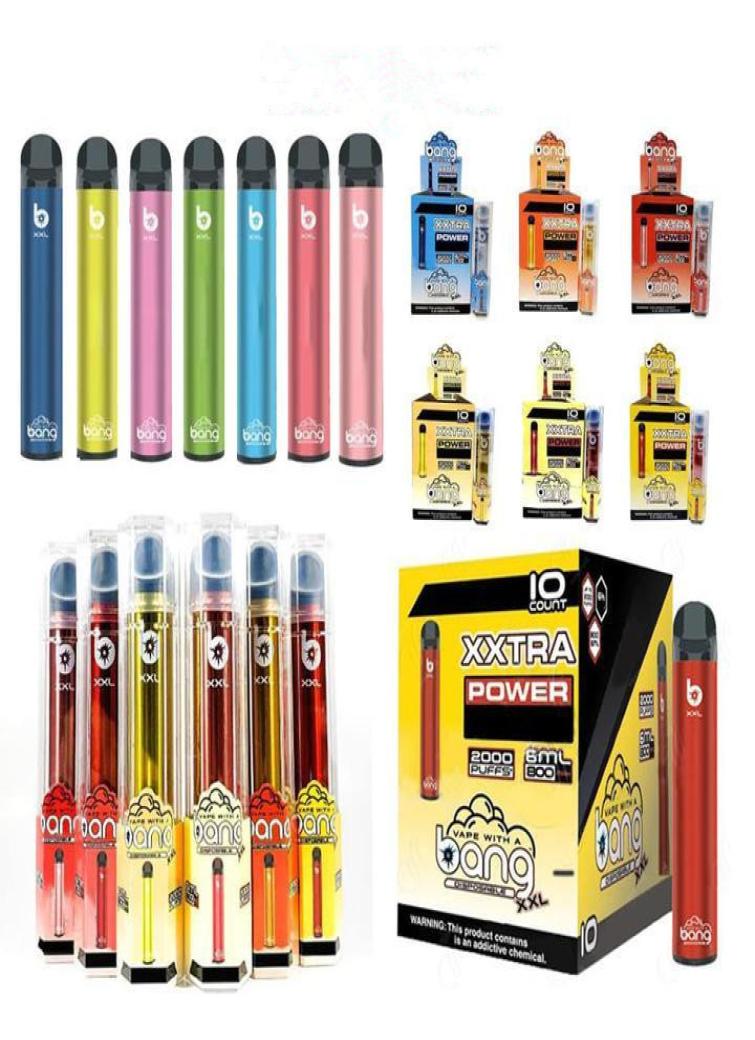 Bang XXL Disposable Vape disposables vapes OEM ODM e cigarettes Pods 850mAh Battery 2000 puffs Prefilled Plus vaporizer vapor PUFF1509240
Bang XXL Disposable Vape disposables vapes OEM ODM e cigarettes Pods 850mAh Battery 2000 puffs Prefilled Plus vaporizer vapor PUFF1509240