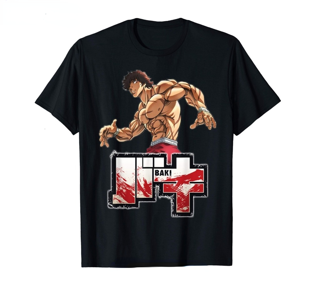 Men's T-Shirts Baki The Grappler Anime Mens T Shirt Yujiro Hanma Short Sleeve Casual Tshirt Clothes for Teens Classic Punk Shirt vintage 230601