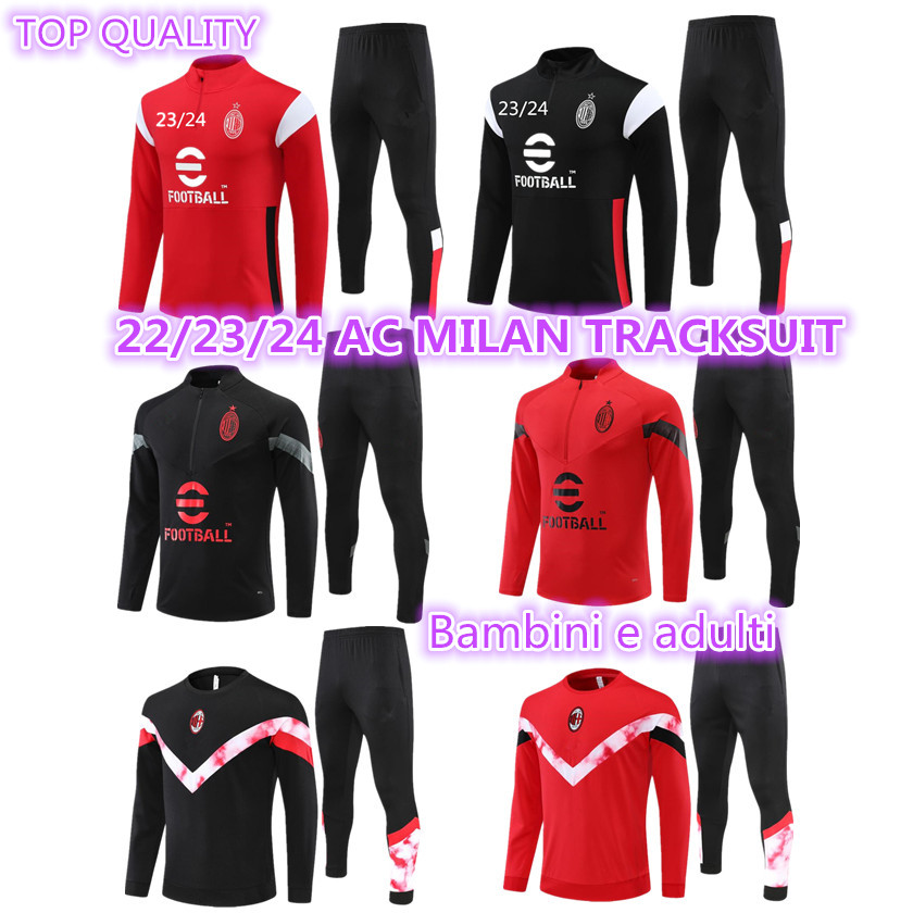 22 23 24 AC milanS KIDS adult tracksuit Half Zipper Jacket 2023 2024 Football TRACKSUIT training suit MEN soccer chandal futbol chandal jogging Survetement Jerseys
22 23 24 AC milanS KIDS adult tracksuit Half Zipper Jacket 2023 2024 Football TRACKSUIT training suit MEN soccer chandal futbol chandal jogging Survetement Jerseys
