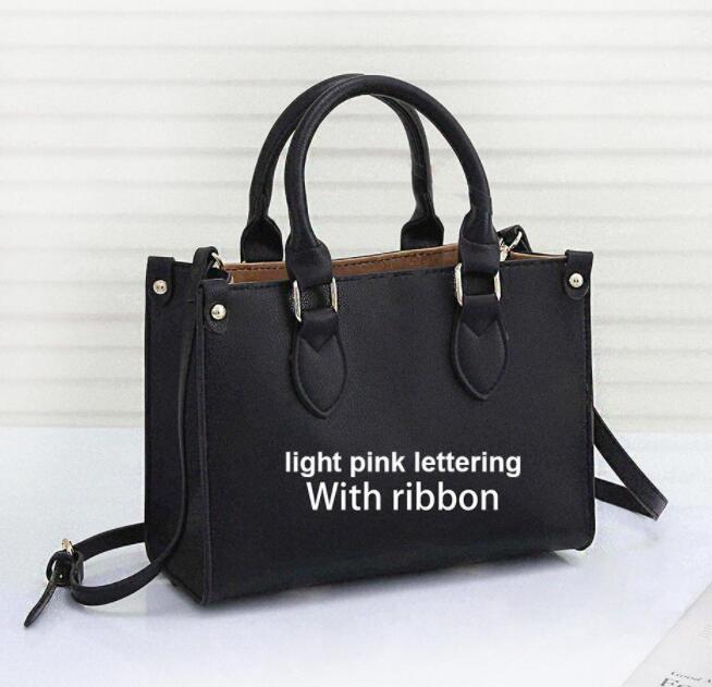 Handbag Women Luxurys Designers Bags 6-color Casual travel ribbon tote bag PU material fashion shoulder bag's wallet 208# 25CM 33CM 42CM, Pink
Handbag Women Luxurys Designers Bags 6-color Casual travel ribbon tote bag PU material fashion shoulder bag's wallet 208# 25CM 33CM 42CM, Pink