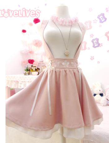 Dresses Coyoung Store Japanese Style Sweet Lolita Girls Short Skirt Sakura Embroidery Young Girl Bestie Ribbon Suspender Skirt, Pink
Dresses Coyoung Store Japanese Style Sweet Lolita Girls Short Skirt Sakura Embroidery Young Girl Bestie Ribbon Suspender Skirt, Pink