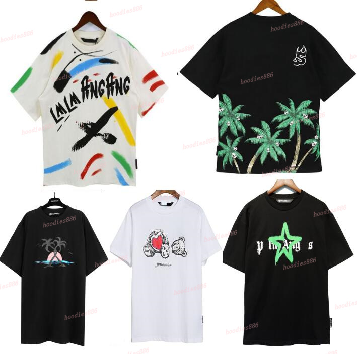 Mens T-shirt Graffiti Tees Palms Palmangel City Designer Limited Inkjet Graffiti Letter Printing Men's Women's Sailboat Short-sleeved Casual Hip Hop Tshirts, Add postage
Mens T-shirt Graffiti Tees Palms Palmangel City Designer Limited Inkjet Graffiti Letter Printing Men's Women's Sailboat Short-sleeved Casual Hip Hop Tshirts, Add postage