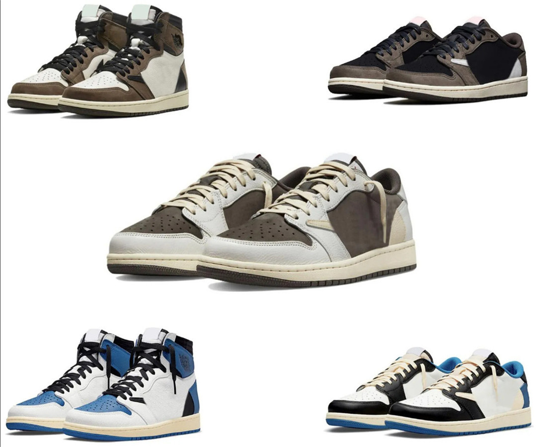 Authentic Low OG Black Phantom Travis Shoes Sail Black 1 High Fragment Cactus Jack Baroque Brown Dark Mocha Reverse Scott Men Women Sneakers outdoor shoes Size US 5.5-13
Authentic Low OG Black Phantom Travis Shoes Sail Black 1 High Fragment Cactus Jack Baroque Brown Dark Mocha Reverse Scott Men Women Sneakers outdoor shoes Size US 5.5-13