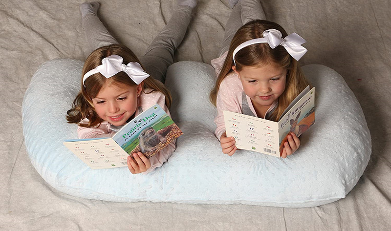 Pillows Antispitting Feeding Pillow Twin Baby Nest Cushions Nursing Breastfeeding 230531