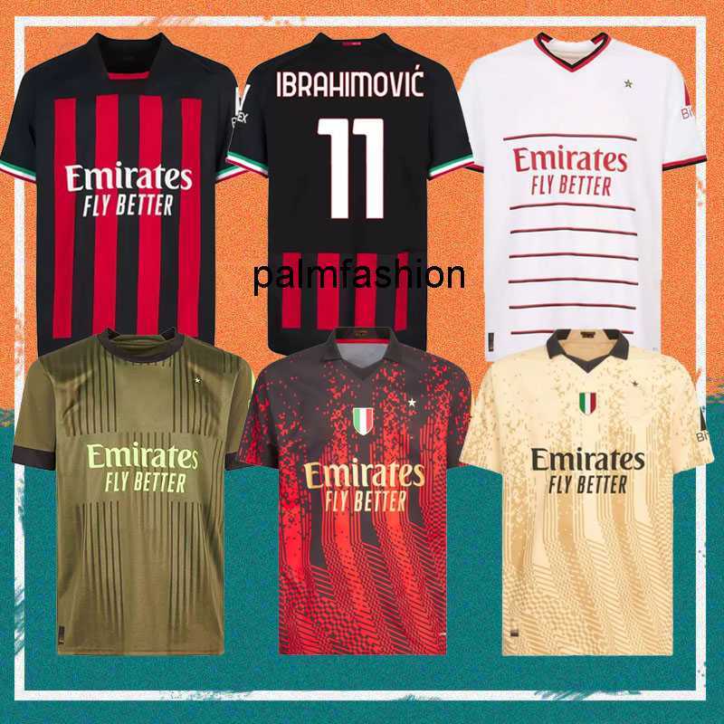 22/23 AC MILANS IBRAHIMOVIC GIROUD Soccer Jerseys 2022 THEO BRAHIM TONALI 4th Shirt ROMAGNOLI R.LEAO S.CASTILLEJO KESSIE SAELEMAEKERS Football uniform, Away serie a patch 5
22/23 AC MILANS IBRAHIMOVIC GIROUD Soccer Jerseys 2022 THEO BRAHIM TONALI 4th Shirt ROMAGNOLI R.LEAO S.CASTILLEJO KESSIE SAELEMAEKERS Football uniform, Away serie a patch 5