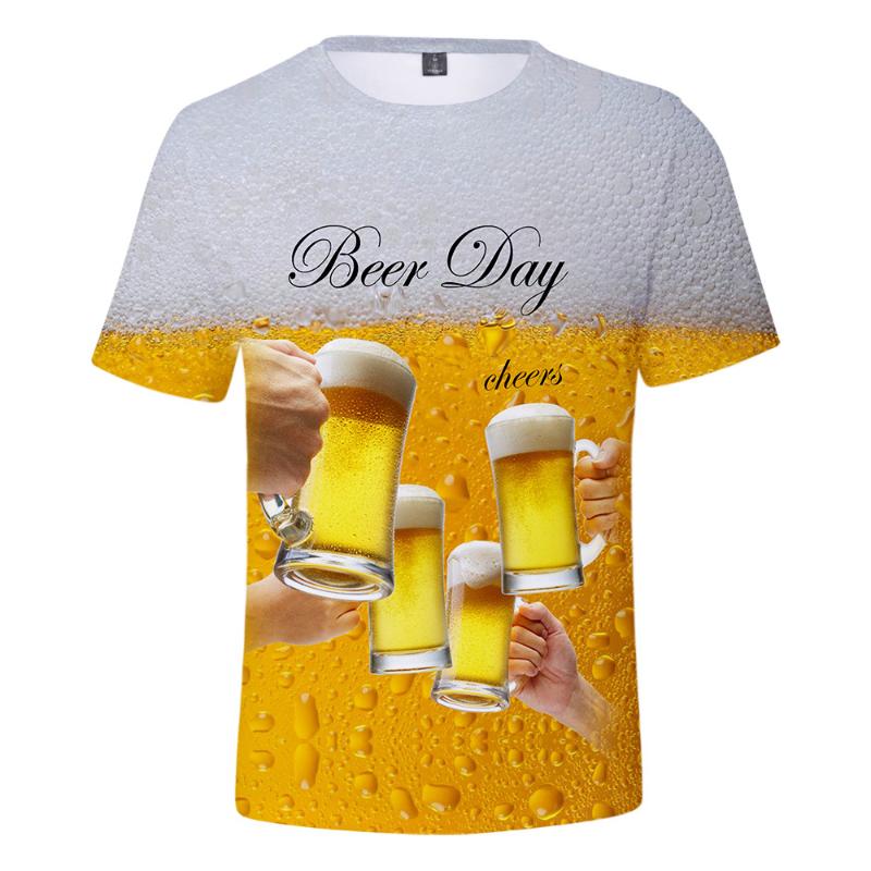 Men's t Shirts Summer T-shirt 3d Beer Letters Print Men Women Funny Novelty Shirt O-neck Short Sleeve Tops Fashion Street Homme Top Tees 1IGJE, Beige
Men's t Shirts Summer T-shirt 3d Beer Letters Print Men Women Funny Novelty Shirt O-neck Short Sleeve Tops Fashion Street Homme Top Tees 1IGJE, Beige