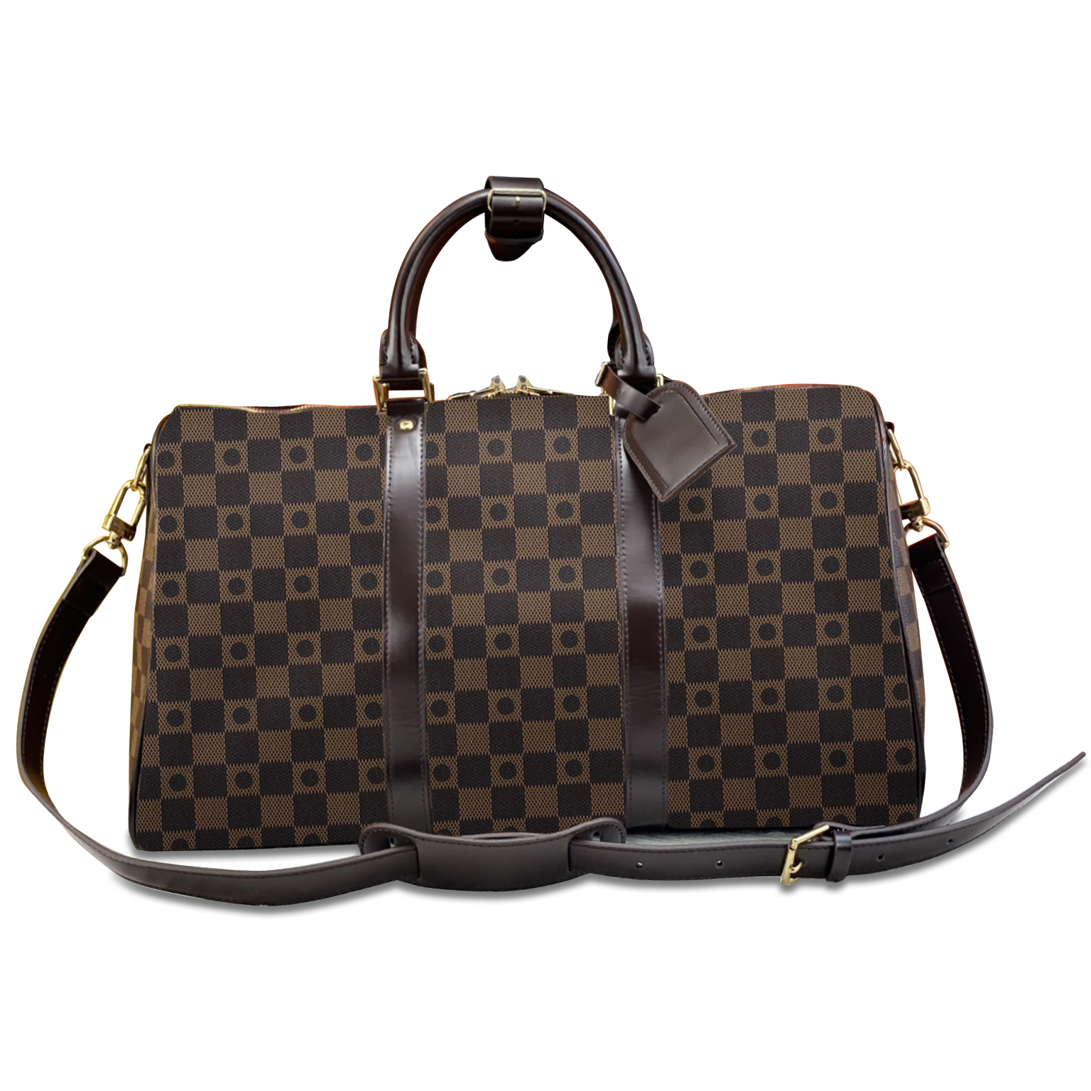 Designer bag men and women travel bag hand luggage travel bag classic Pu leather handbag large cross body bag 50cm handbag, Lac02
Designer bag men and women travel bag hand luggage travel bag classic Pu leather handbag large cross body bag 50cm handbag, Lac02