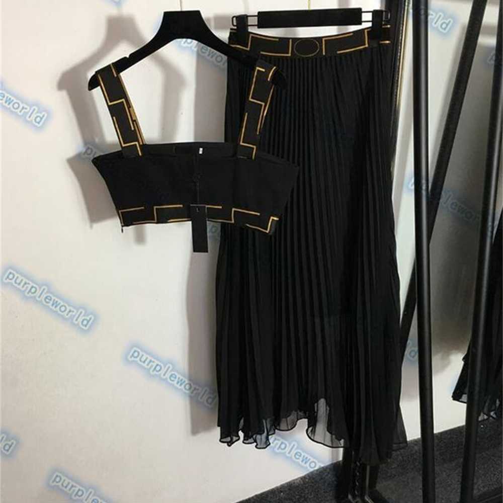 Women Black Vests Sexy Halter Tops Dress Creative Embroidery Female Camis Dresses Set TV7J
Women Black Vests Sexy Halter Tops Dress Creative Embroidery Female Camis Dresses Set TV7J