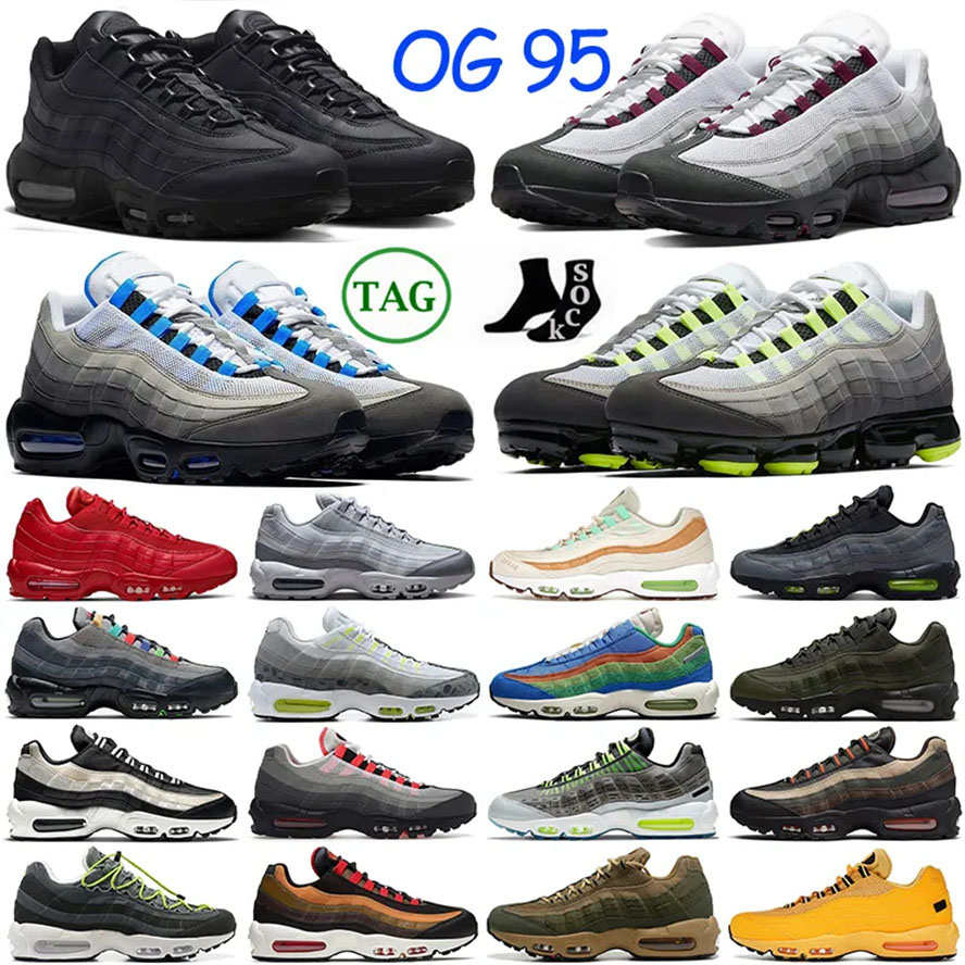 Designer 95 OG Running Shoes maxs Max Mens Dark Army Greedy Chaussures 95s Neon Solar Red Triple Black White Reflective Volt Earth Day Navy Blue Grape Sneakers, 20
Designer 95 OG Running Shoes maxs Max Mens Dark Army Greedy Chaussures 95s Neon Solar Red Triple Black White Reflective Volt Earth Day Navy Blue Grape Sneakers, 20