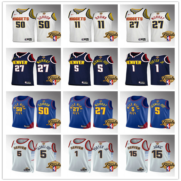 custom men women youth Denver''Nuggets''2023 Finals''Jamal''Murray Jokic Michael Porter Jr. Aaron Gordon Blue Jersey''Statement
custom men women youth Denver''Nuggets''2023 Finals''Jamal''Murray Jokic Michael Porter Jr. Aaron Gordon Blue Jersey''Statement