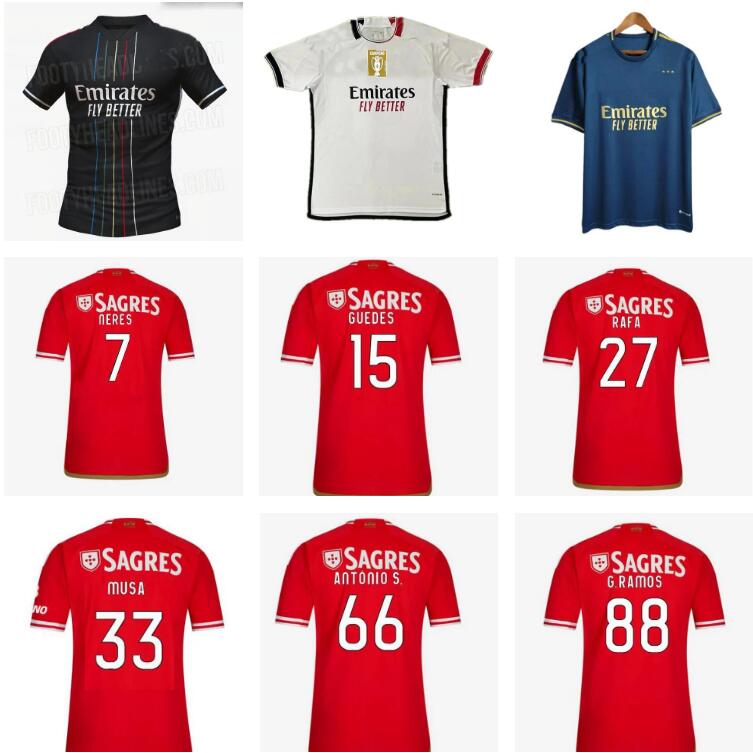 RAFA 23 24 Benfica soccer jerseys Neres G RAMOS 2023 2024 Away third Enzo Men kids kit Football shirt OTAMENDI Grimaldo Joao Mario Yaremchuk Grimaldo J.WEIGL, 22/23
RAFA 23 24 Benfica soccer jerseys Neres G RAMOS 2023 2024 Away third Enzo Men kids kit Football shirt OTAMENDI Grimaldo Joao Mario Yaremchuk Grimaldo J.WEIGL, 22/23
