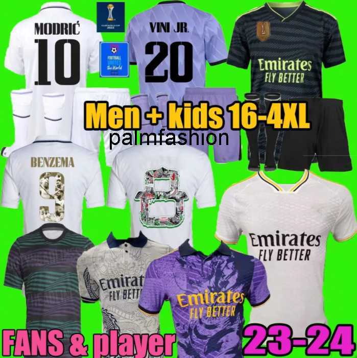 BENZEMA Finals Soccer Jerseys 22 23 football shirt Real Madrids CAMAVINGA ALABA MODRIC VALVERDE Fourth camiseta men kids 2022 2023 uniforms VINI JR TCHOUAMENI, Fans3
BENZEMA Finals Soccer Jerseys 22 23 football shirt Real Madrids CAMAVINGA ALABA MODRIC VALVERDE Fourth camiseta men kids 2022 2023 uniforms VINI JR TCHOUAMENI, Fans3