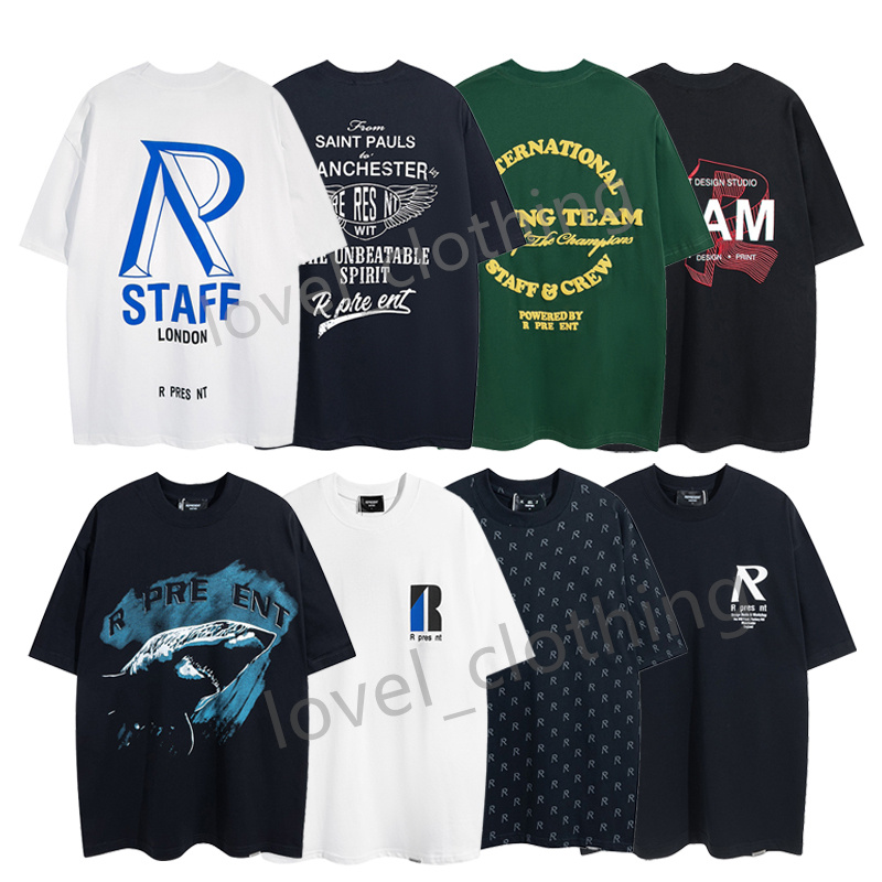 Mens women T shirts Designer Summer tee Fashion High Street leisure loose Cottons High quality Represen Letter print Luxurys tops Clothing Size S-XL
Mens women T shirts Designer Summer tee Fashion High Street leisure loose Cottons High quality Represen Letter print Luxurys tops Clothing Size S-XL