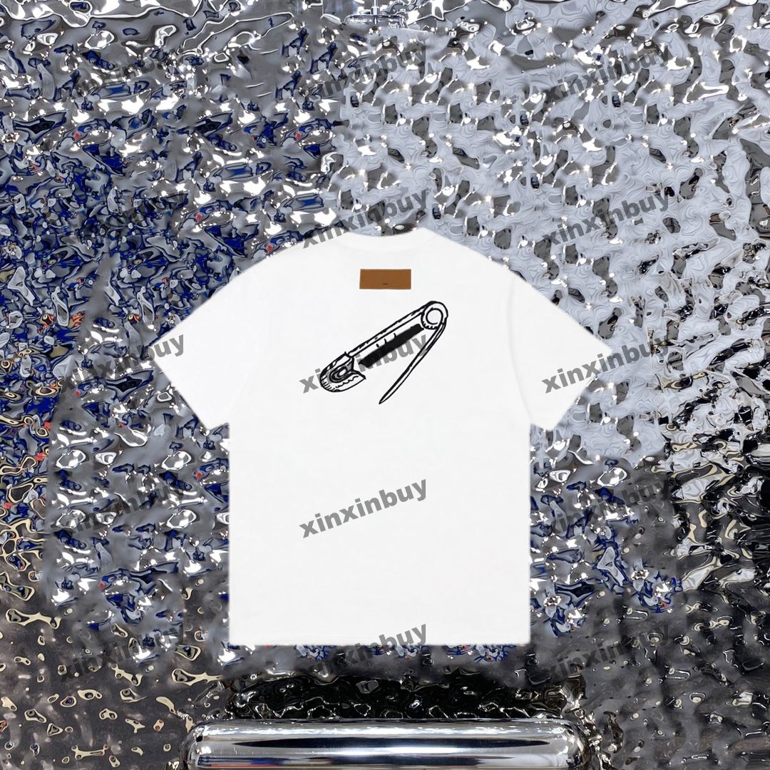 xinxinbuy Men designer Tee t shirt 23ss embroidery Pin short sleeve cotton women red white black 318942 S-2XL
xinxinbuy Men designer Tee t shirt 23ss embroidery Pin short sleeve cotton women red white black 318942 S-2XL