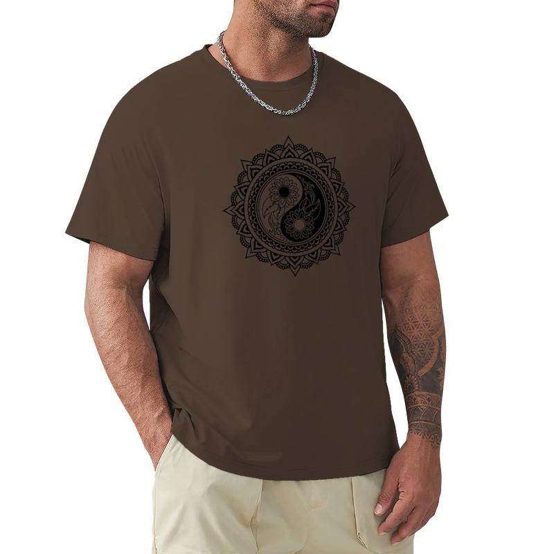 Men's Polos Yin Yang Symbol in a Mandala T-shirt Cute Tops Sweat Shirt Anime Clothes Tees Big And Tall t Shirts for Men 1EUYP, Black
Men's Polos Yin Yang Symbol in a Mandala T-shirt Cute Tops Sweat Shirt Anime Clothes Tees Big And Tall t Shirts for Men 1EUYP, Black