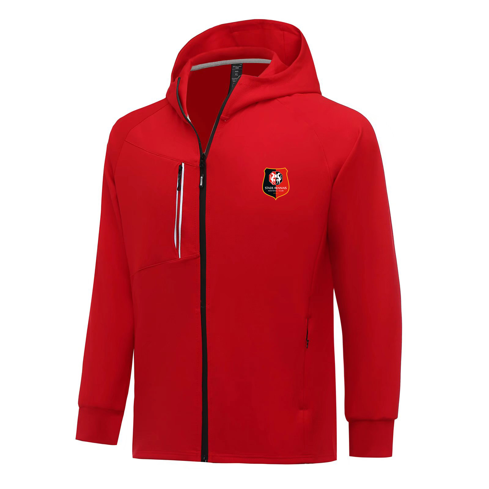 Stade Rennais Football Club Men's Jackets Autumn warm coat outdoor jogging hooded sweatshirt soccer fan jacket, Gray
Stade Rennais Football Club Men's Jackets Autumn warm coat outdoor jogging hooded sweatshirt soccer fan jacket, Gray