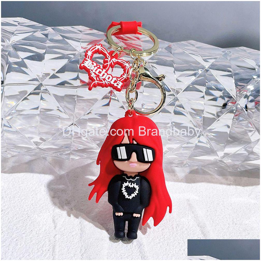Jewelry Fashion Animation Singer Karol G Character Keychain Backpack Key Ring Accessories Hanger Mti Colors Drop Delivery Baby Kids Ot9Sk, As show
Jewelry Fashion Animation Singer Karol G Character Keychain Backpack Key Ring Accessories Hanger Mti Colors Drop Delivery Baby Kids Ot9Sk, As show