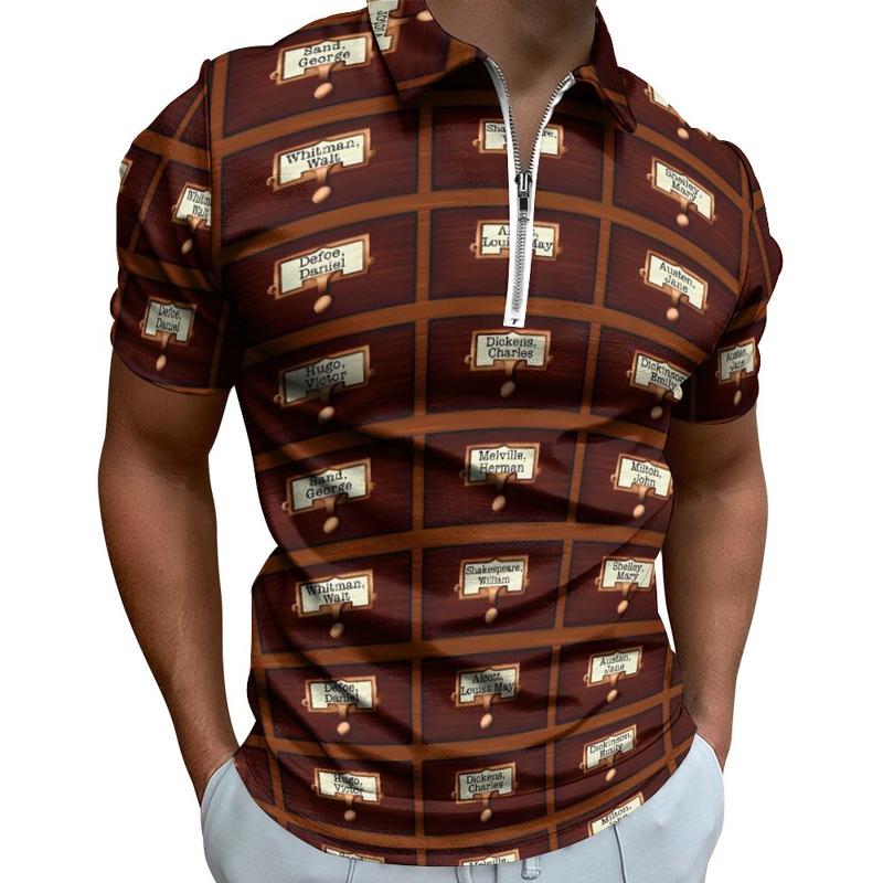 Men's Polos Books Library Polo Shirts Bookshelf Print Casual Shirt Summer Streetwear Mens Short Sleeve Turn-down Collar Design T-shirts 15N7NO, Style-7
Men's Polos Books Library Polo Shirts Bookshelf Print Casual Shirt Summer Streetwear Mens Short Sleeve Turn-down Collar Design T-shirts 15N7NO, Style-7
