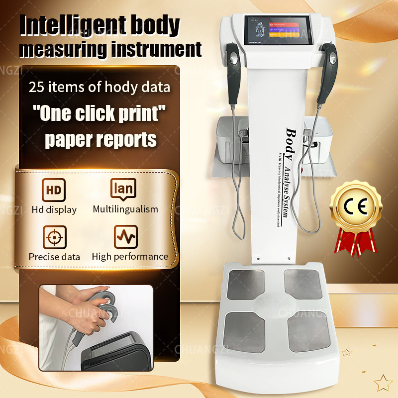 2023 Body Fat Analyzer Human Body Elements Analyzer Body Fat Calculator Machine Intelligent body measuring instrument
2023 Body Fat Analyzer Human Body Elements Analyzer Body Fat Calculator Machine Intelligent body measuring instrument