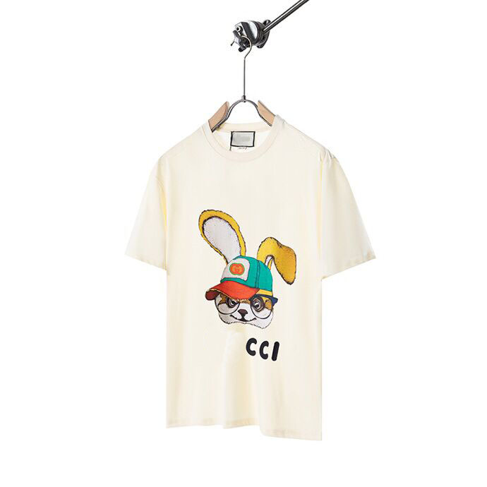 Men's Plus Tees & Polos 2023 early spring short-sleeved T-shirt women men's top clothes shirt