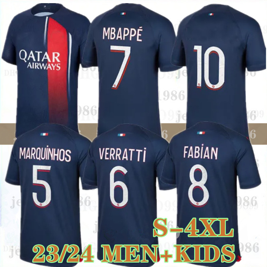S-4XL 2023 2024 soccer jerseys maillot de foot MBAPPE HAKIMI MARQUINHOS VERRATTI Paris football shirt 23 24 SERGIO RAMOS FABIAN psgs hommes enfants kids Donnarumma
S-4XL 2023 2024 soccer jerseys maillot de foot MBAPPE HAKIMI MARQUINHOS VERRATTI Paris football shirt 23 24 SERGIO RAMOS FABIAN psgs hommes enfants kids Donnarumma