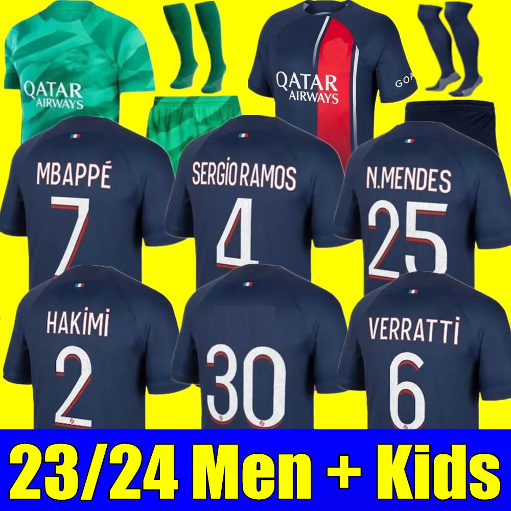 2023 2024 soccer jerseys maillot de foot MBAPPE HAKIMI gk MARQUINHOS VERRATTI Paris football shirt 23 24 SERGIO RAMOS FABIAN psgs Men Women kids kit Donnarumma, 22/23 adult 4th+league patch
2023 2024 soccer jerseys maillot de foot MBAPPE HAKIMI gk MARQUINHOS VERRATTI Paris football shirt 23 24 SERGIO RAMOS FABIAN psgs Men Women kids kit Donnarumma, 22/23 adult 4th+league patch